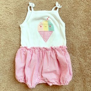 Ice cream cone romper